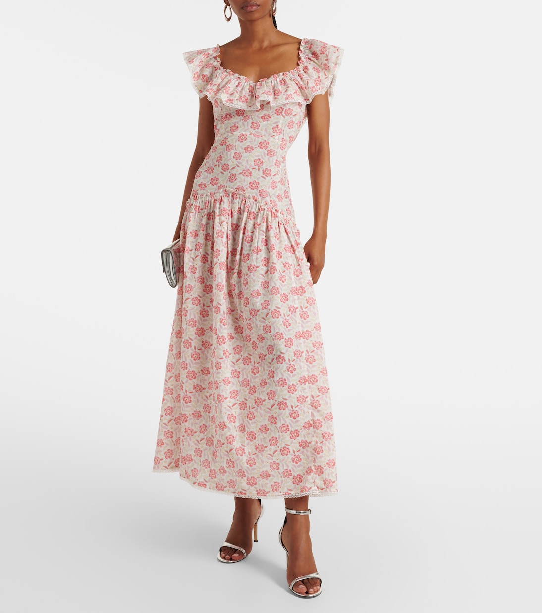 Midikleid Eugene aus Baumwolle | Rixo
