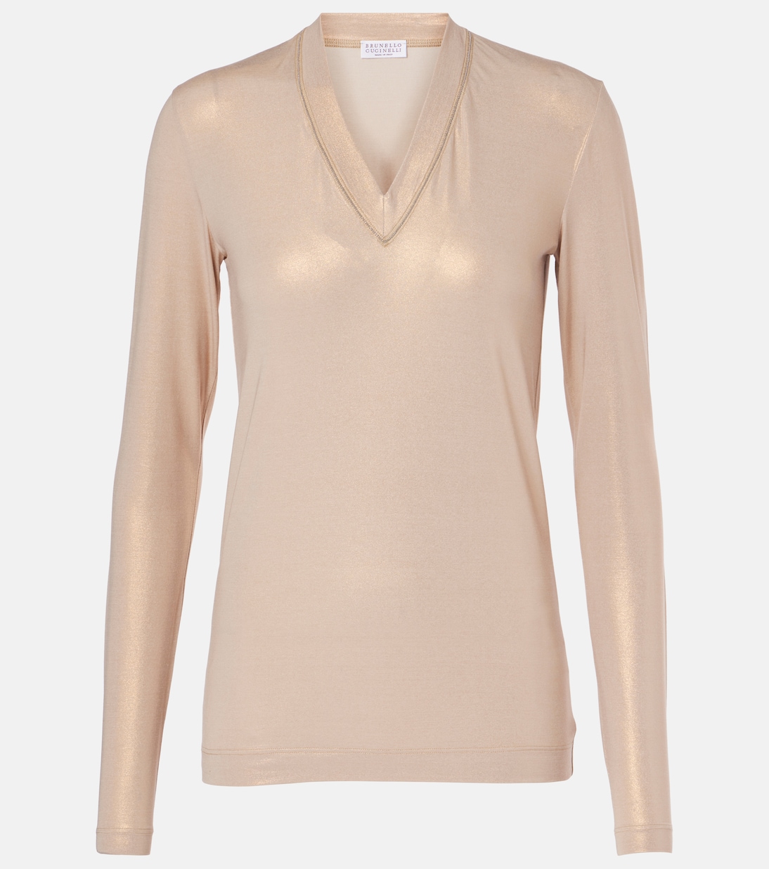 Cotton-blend top | Brunello Cucinelli