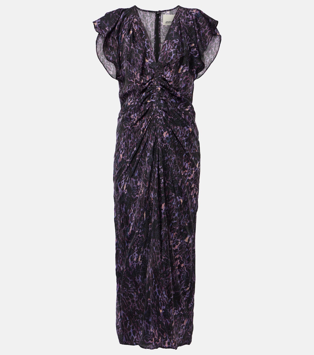 Robe midi Lyndsay imprimée | Isabel Marant