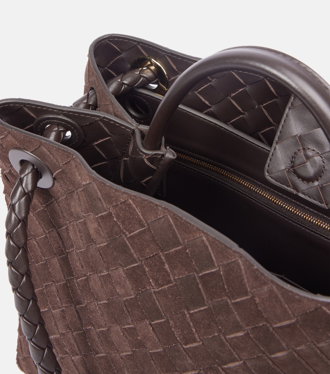 Andiamo Medium suede tote bag | Bottega Veneta