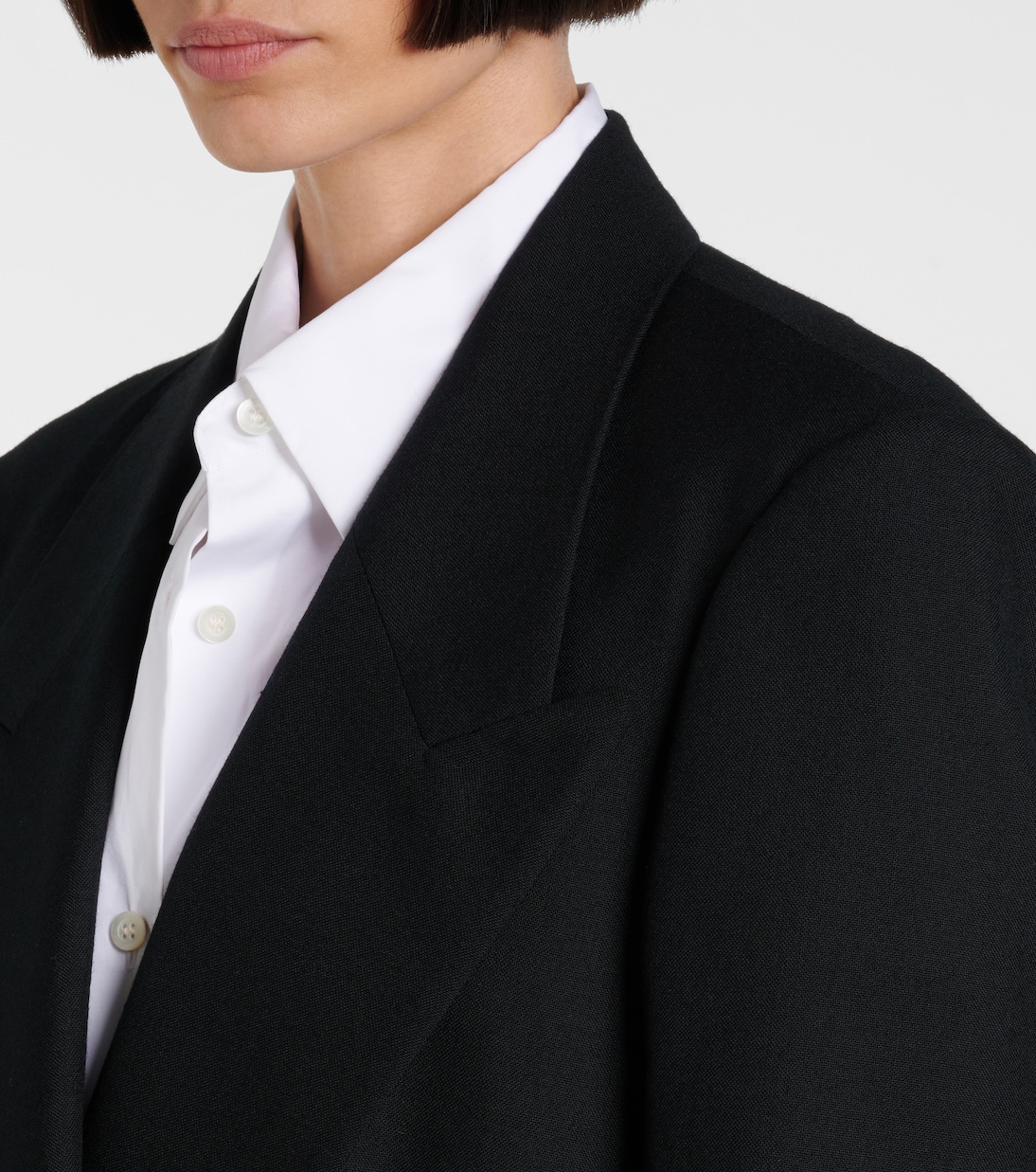 Double-breasted wool blazer | Dries Van Noten