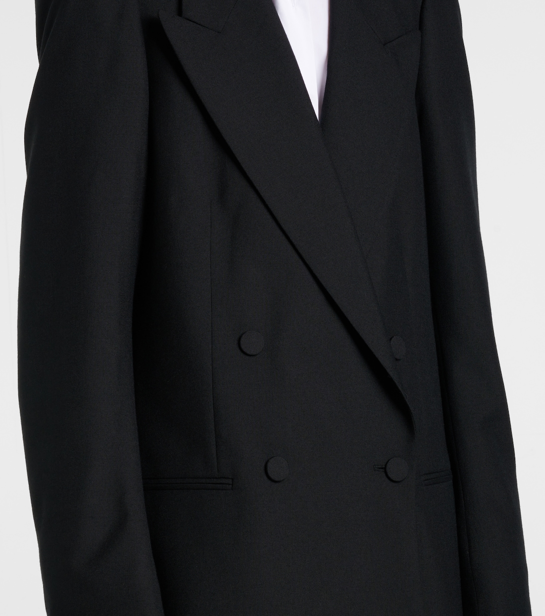 Double-breasted wool blazer | Dries Van Noten