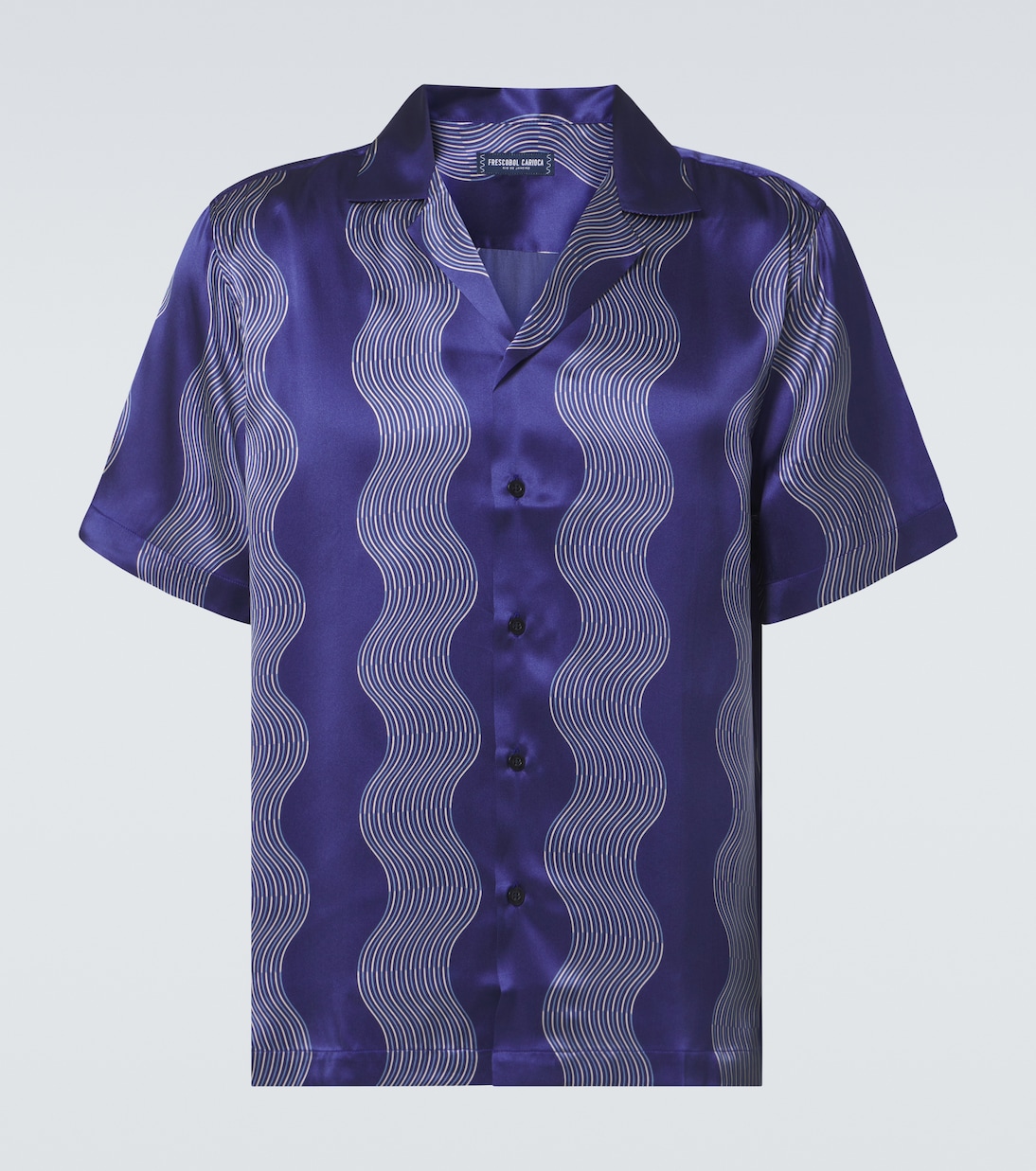 Camicia bowling Roberto in seta | Frescobol Carioca