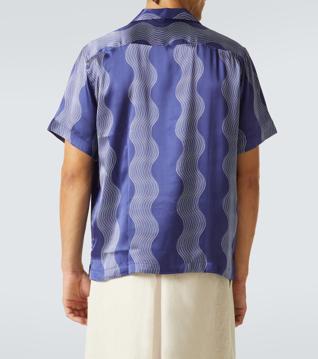 Camicia bowling Roberto in seta | Frescobol Carioca