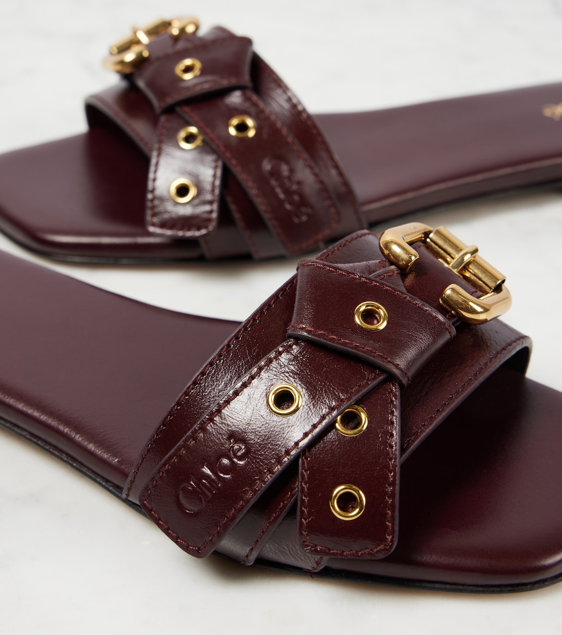 Mae embellished leather sandals | Chloé