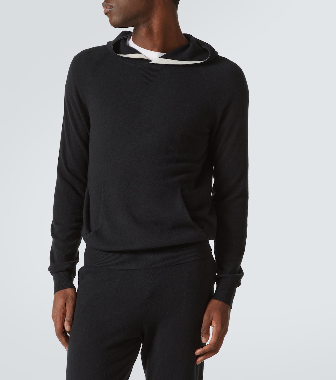 Felpa Mr Balham in cashmere con cappuccio  | Arch4