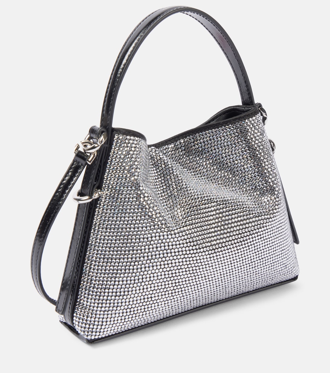 Borsa a spalla Voyou Nano con cristalli | Givenchy