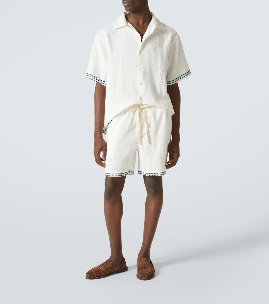 Shorts Frequency aus Leinen | Commas