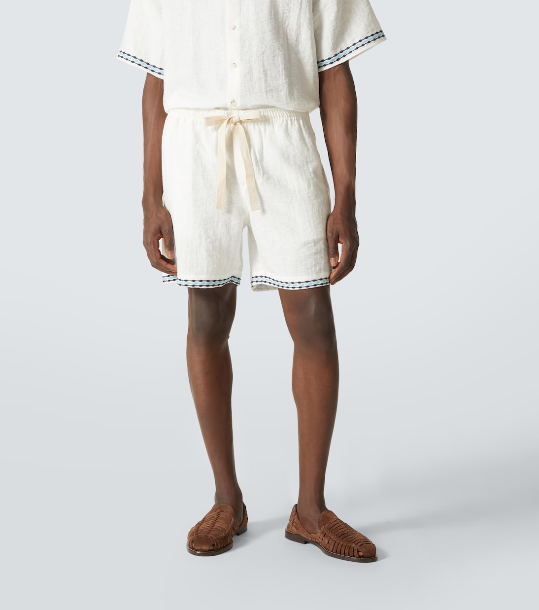 Shorts Frequency aus Leinen | Commas