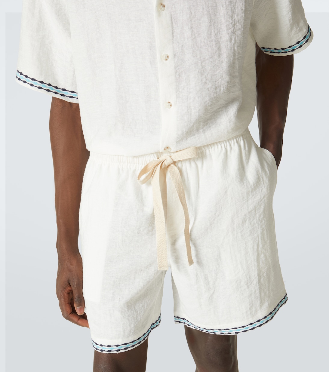 Shorts Frequency aus Leinen | Commas