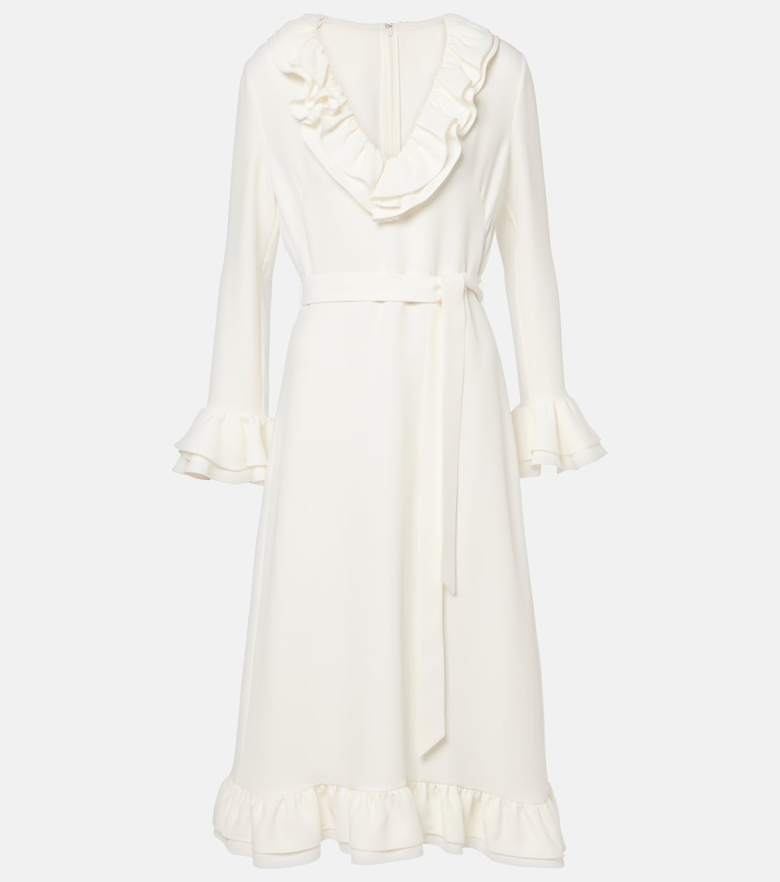 Vestido midi de Cady Couture | Valentino