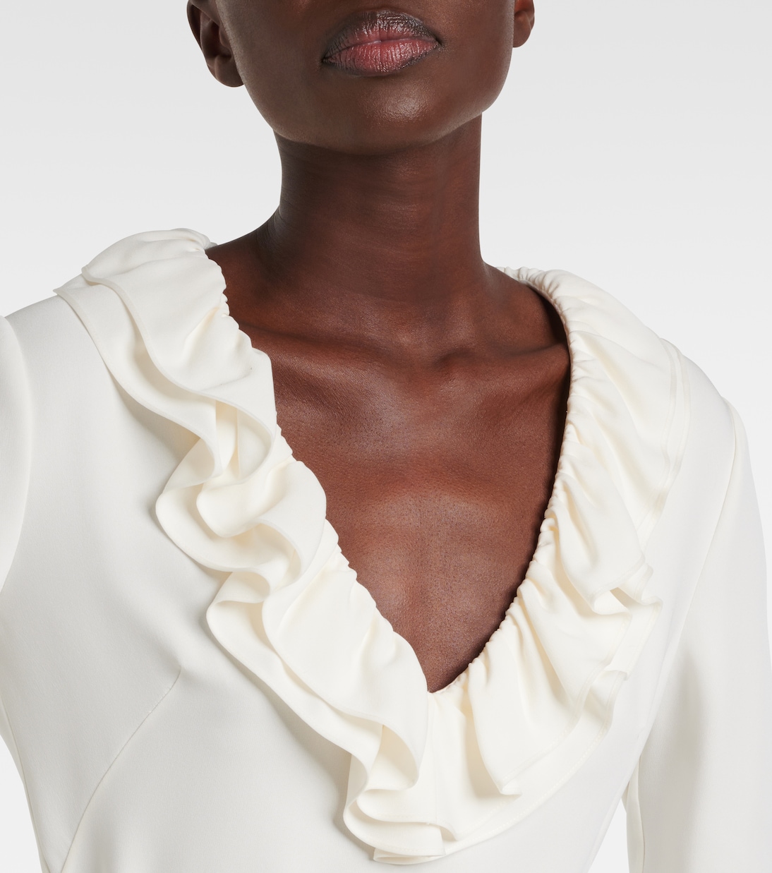 Vestido midi de Cady Couture | Valentino