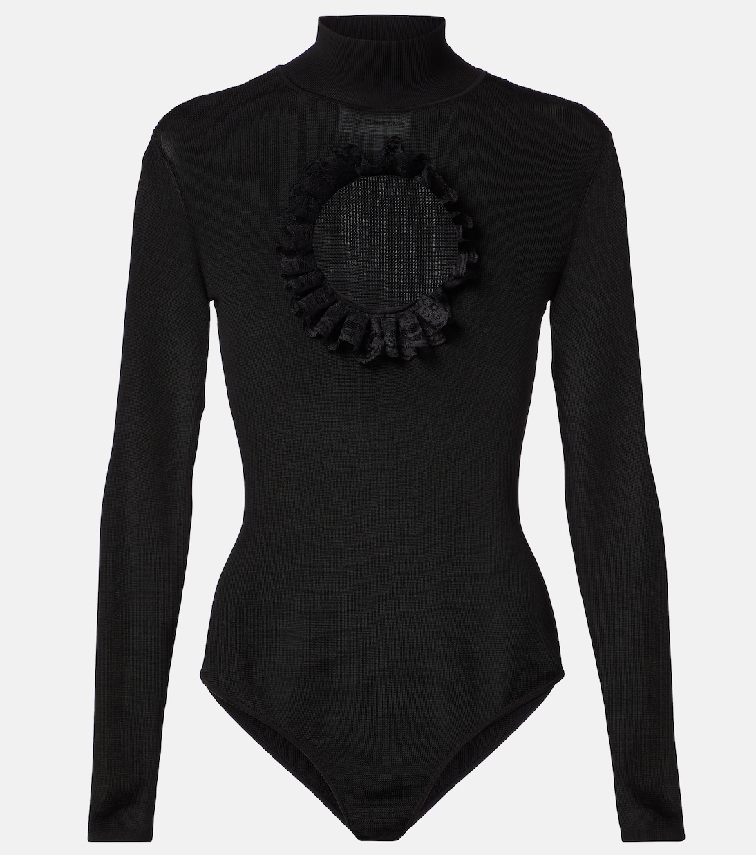 x Christopher Kane - Body con pizzo e cut-out | Self-Portrait