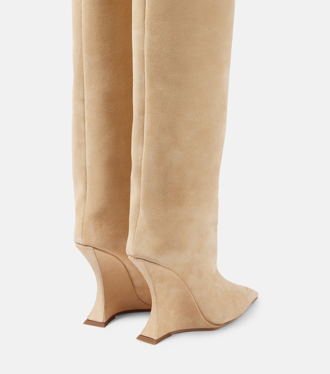 Bottes Nina 105 en daim | Paris Texas