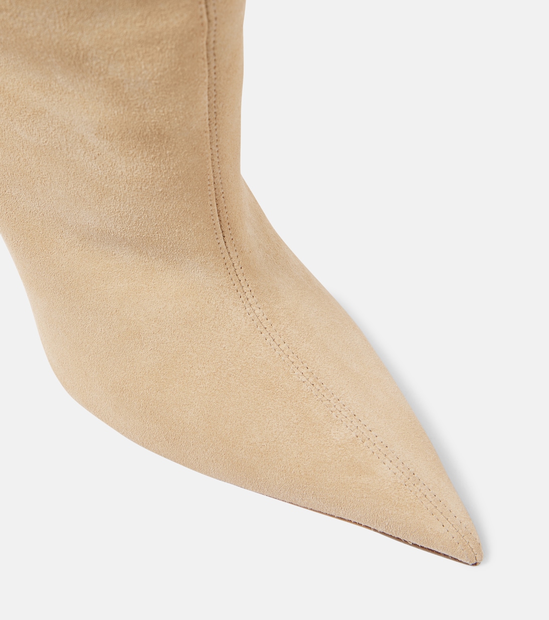 Bottes Nina 105 en daim | Paris Texas