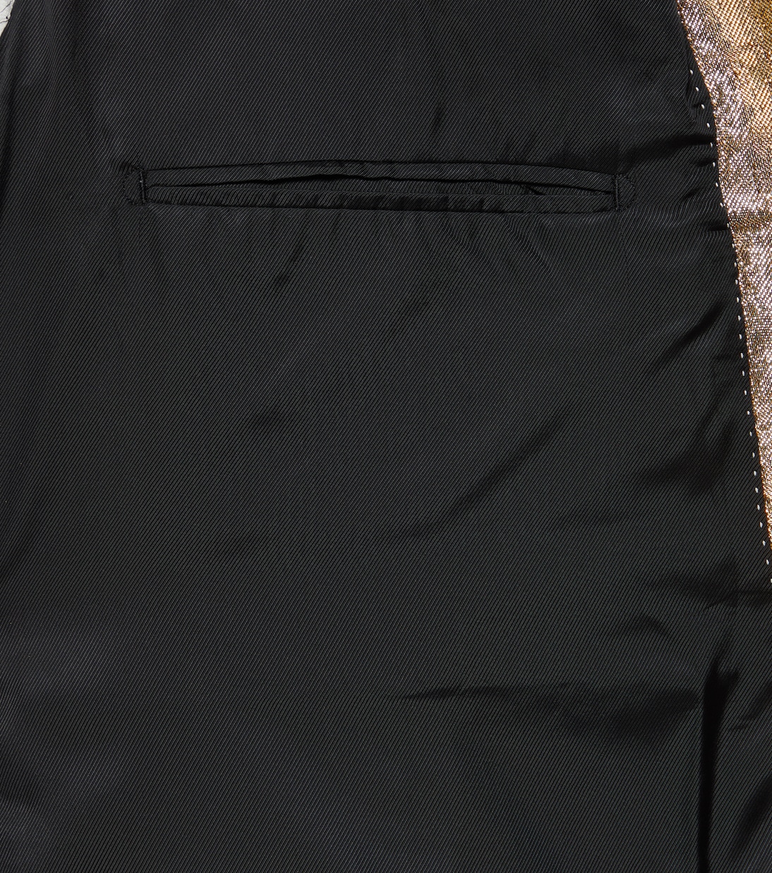 Double-breasted metallic blazer | Dries Van Noten