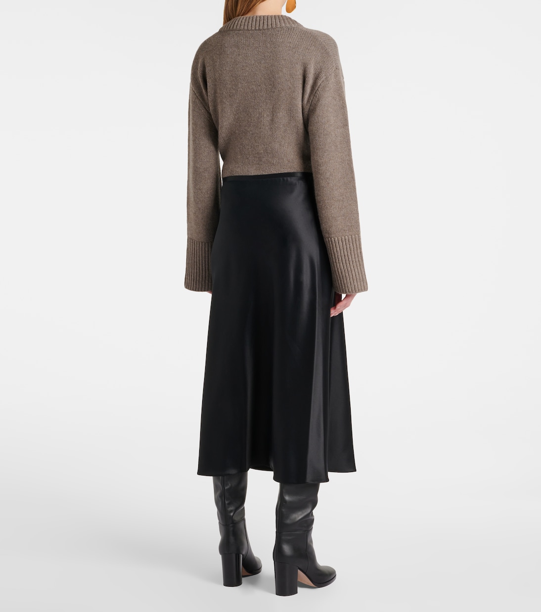 Falda midi Carnet de seda | Max Mara