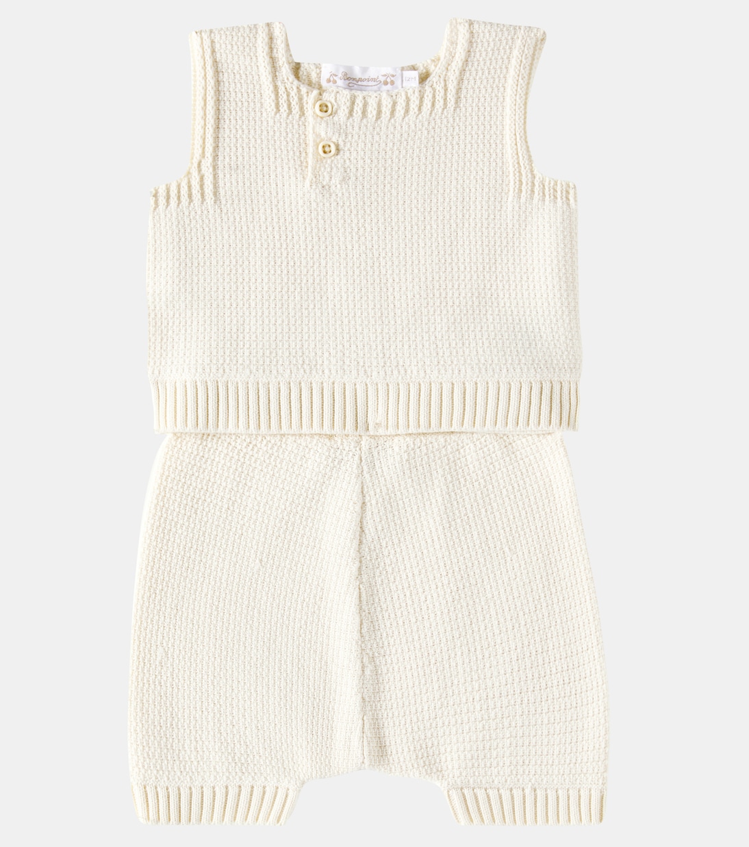 Baby - Top e shorts Elsie in cotone | Bonpoint