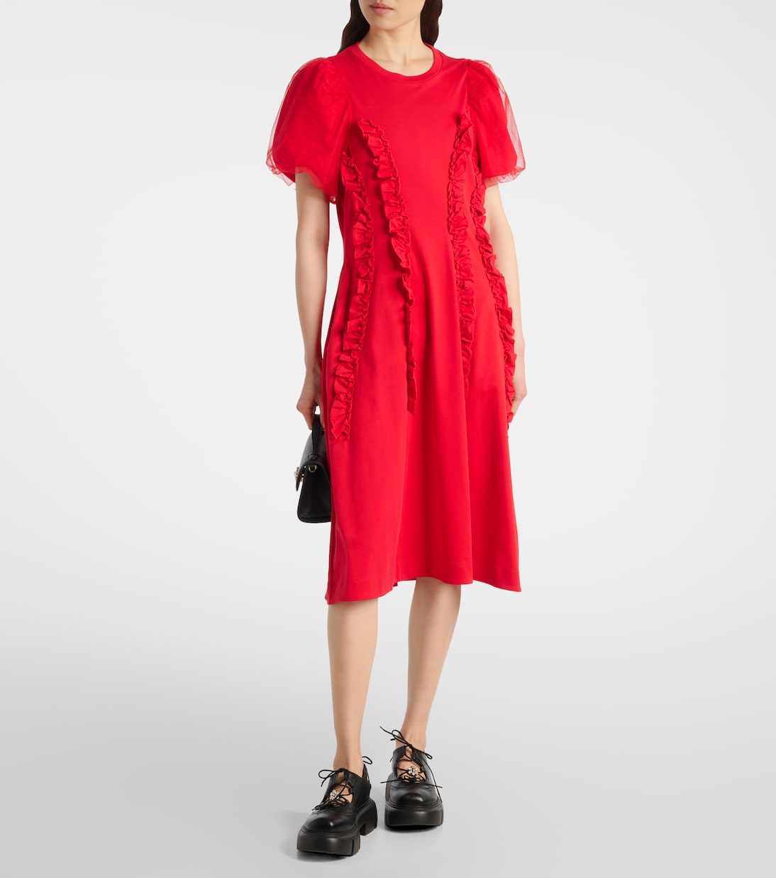 Midikleid aus Baumwolltüll | Simone Rocha