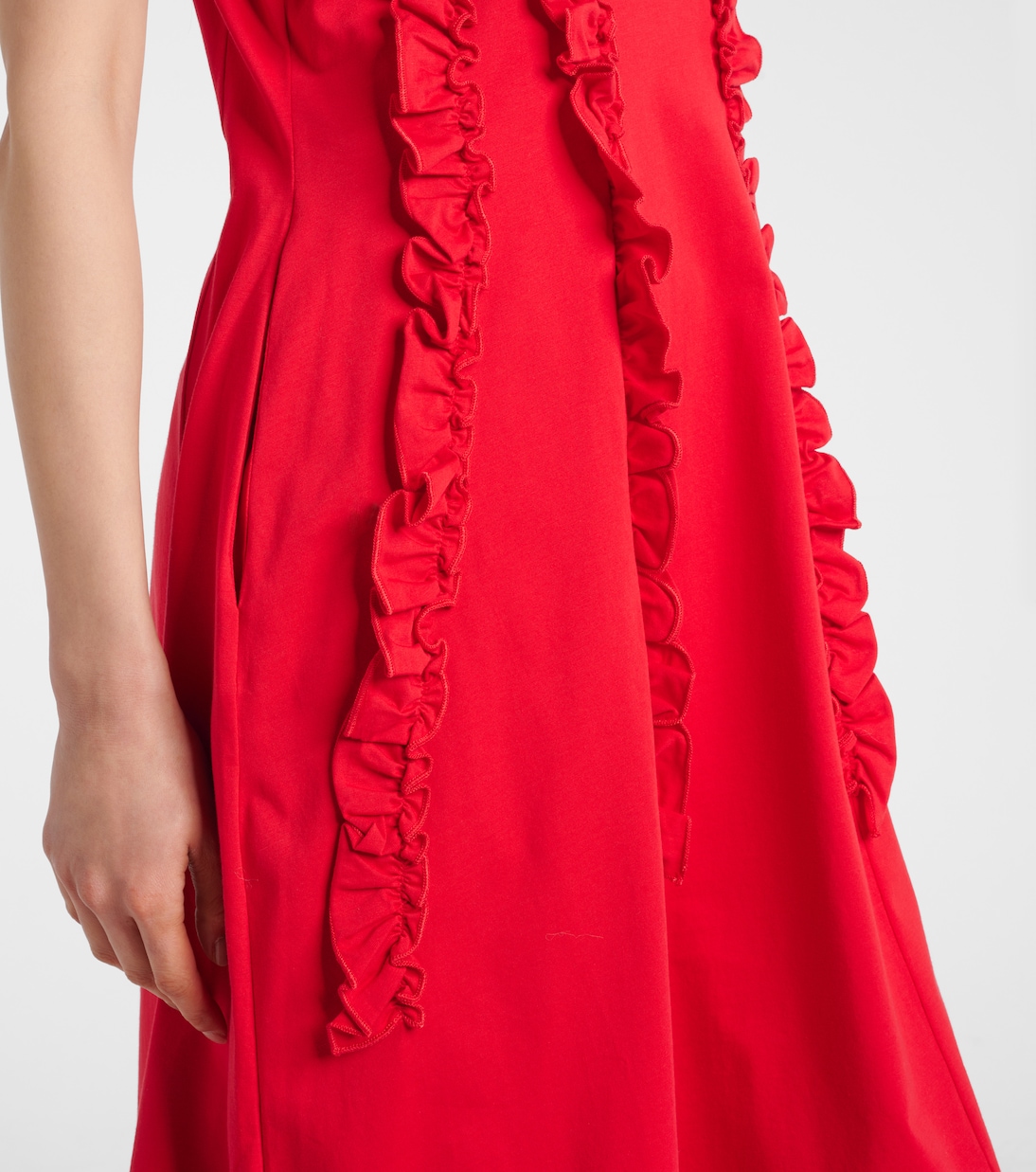 Midikleid aus Baumwolltüll | Simone Rocha