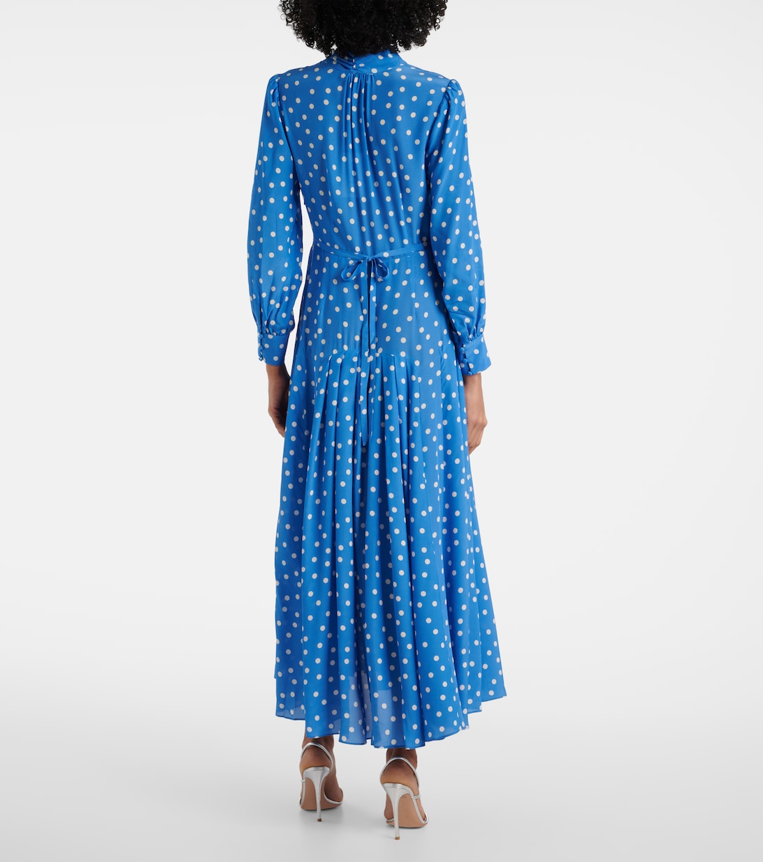 Abito lungo Marigold in seta | Rixo