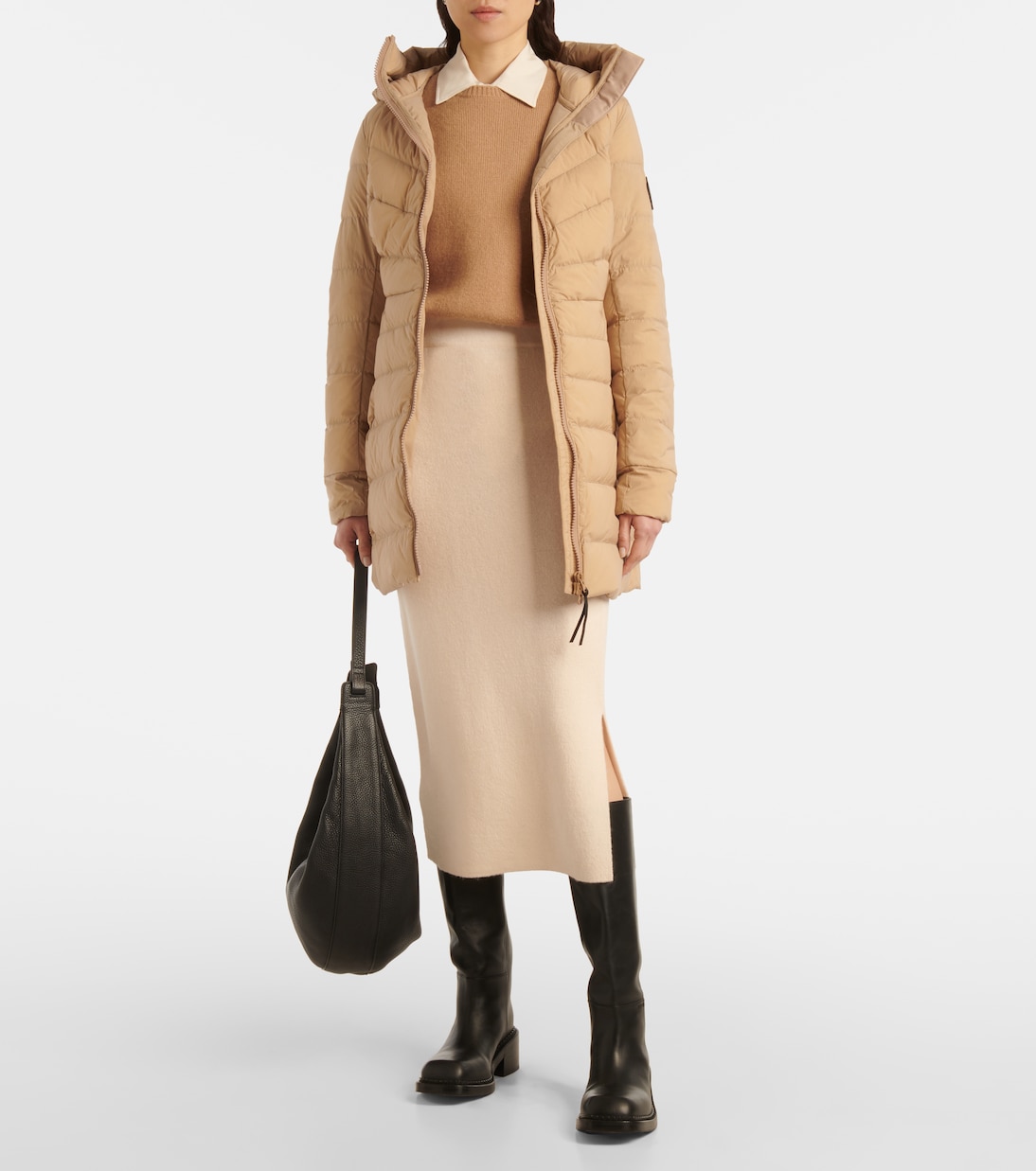 Black Label Clair down coat | Canada Goose