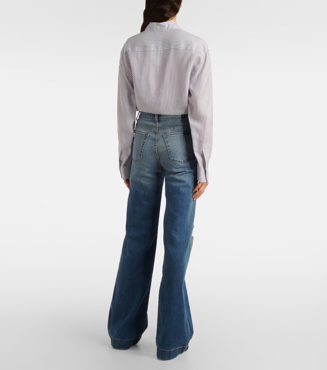 Jeans flared Modern Dojo a vita alta | 7 For All Mankind