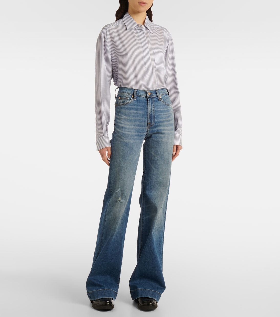 Jeans flared Modern Dojo a vita alta | 7 For All Mankind
