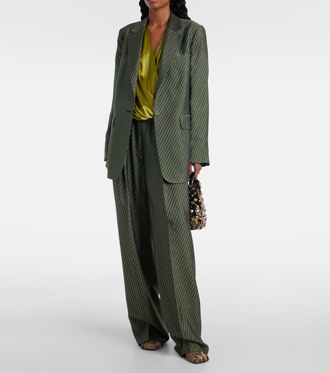 Weite High-Rise-Hose  | Dries Van Noten