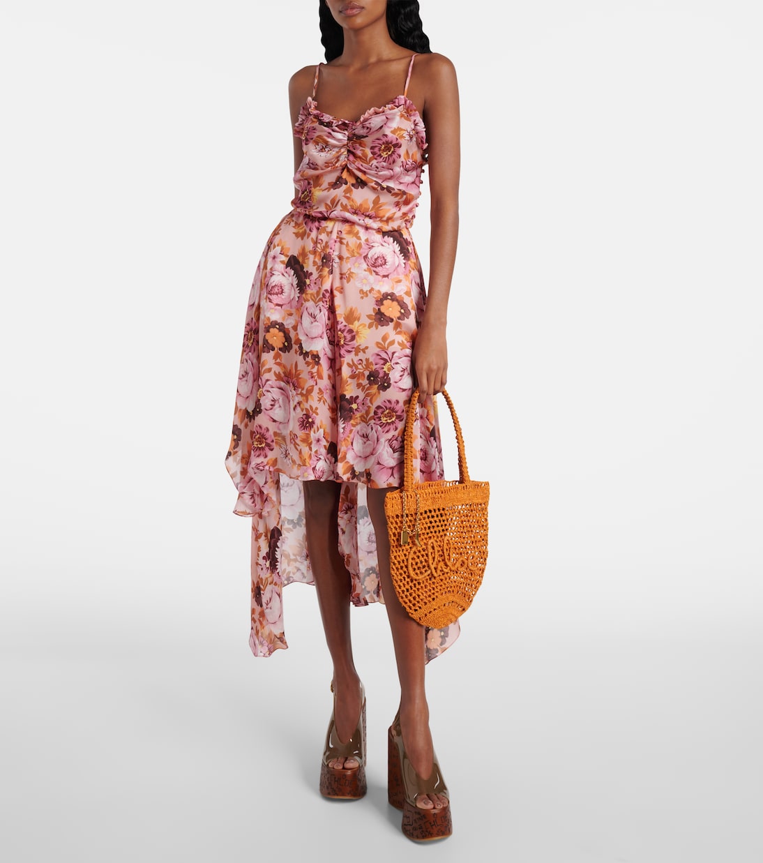 Borsa Summer Banana in rafia | Chloé