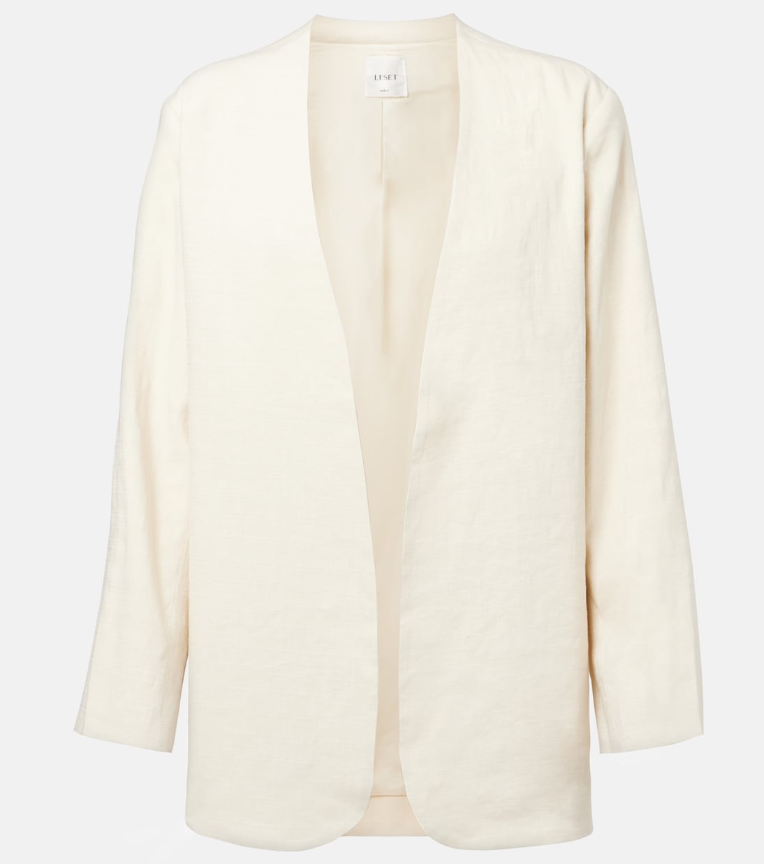 Belle linen-blend jacket | Leset