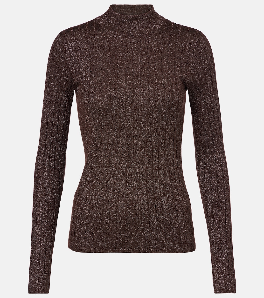Ribbed-knit cashmere and silk-blend top | Brunello Cucinelli