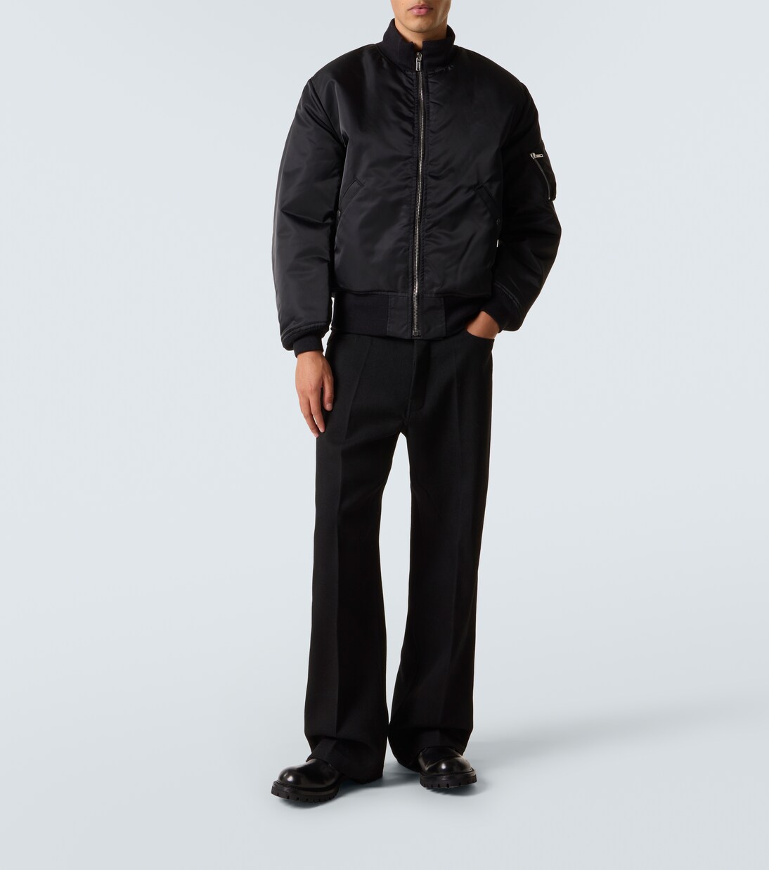 Chaqueta bomber con logo | Rick Owens