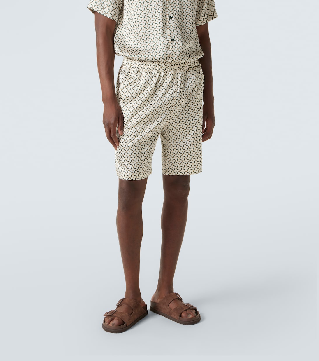 Shorts Palma en mezcla de seda | Frescobol Carioca