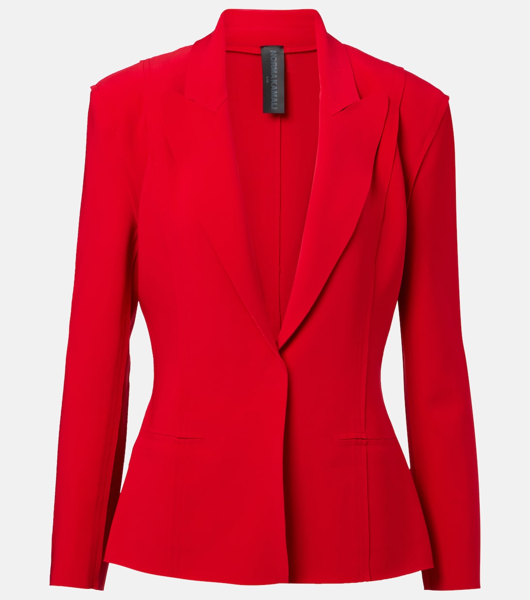 Blazer de botonadura simple | Norma Kamali