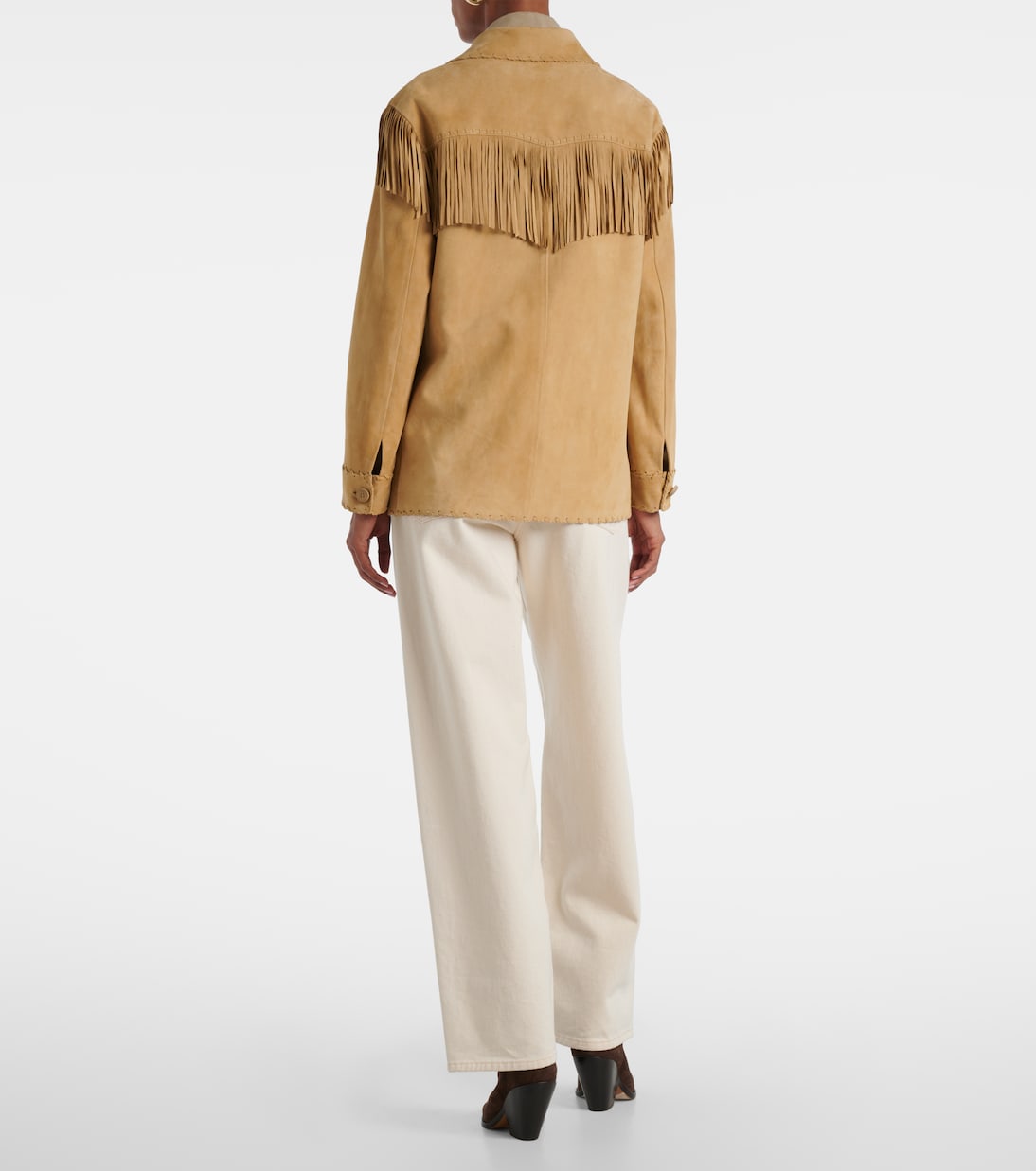 Ryland fringed suede jacket | Ralph Lauren Collection
