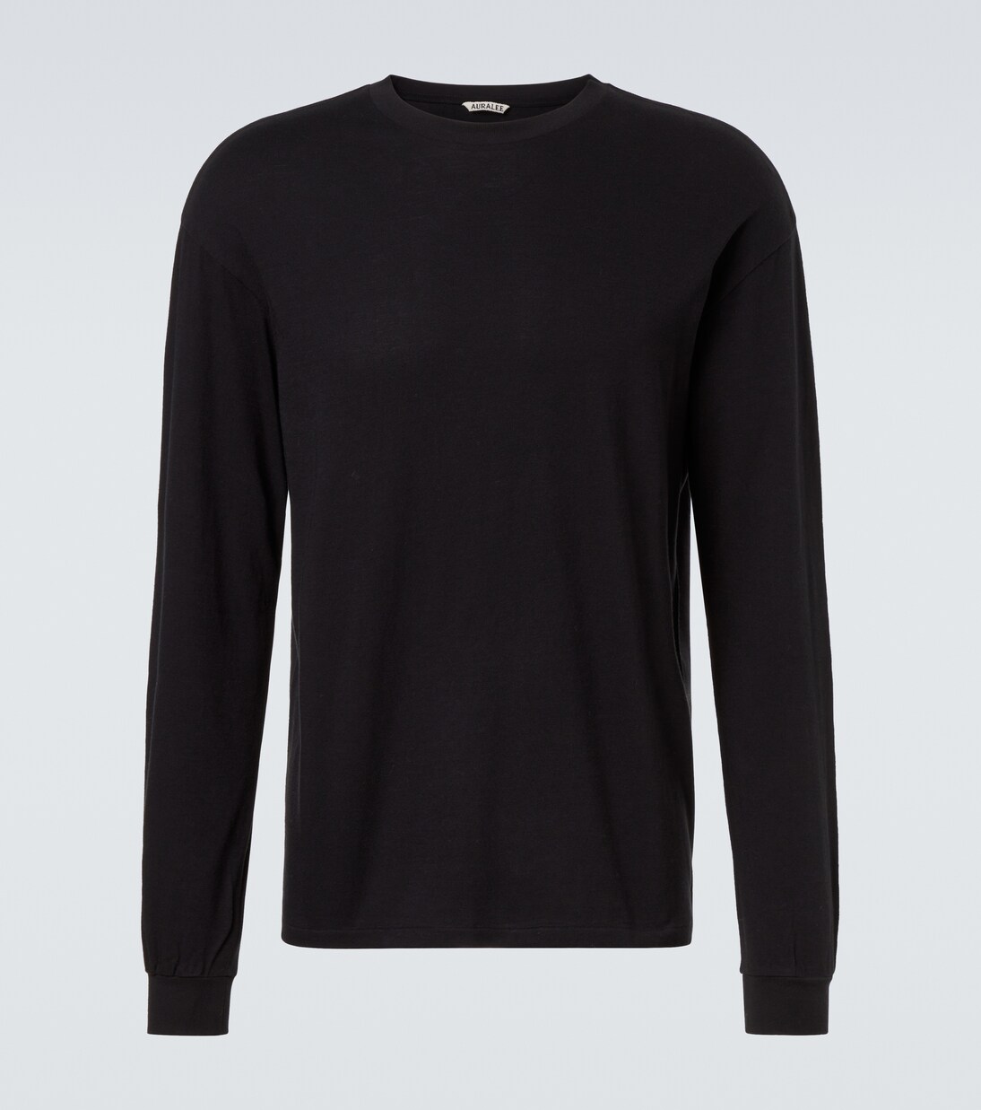 Longsleeve aus Baumwoll-Jersey | Auralee
