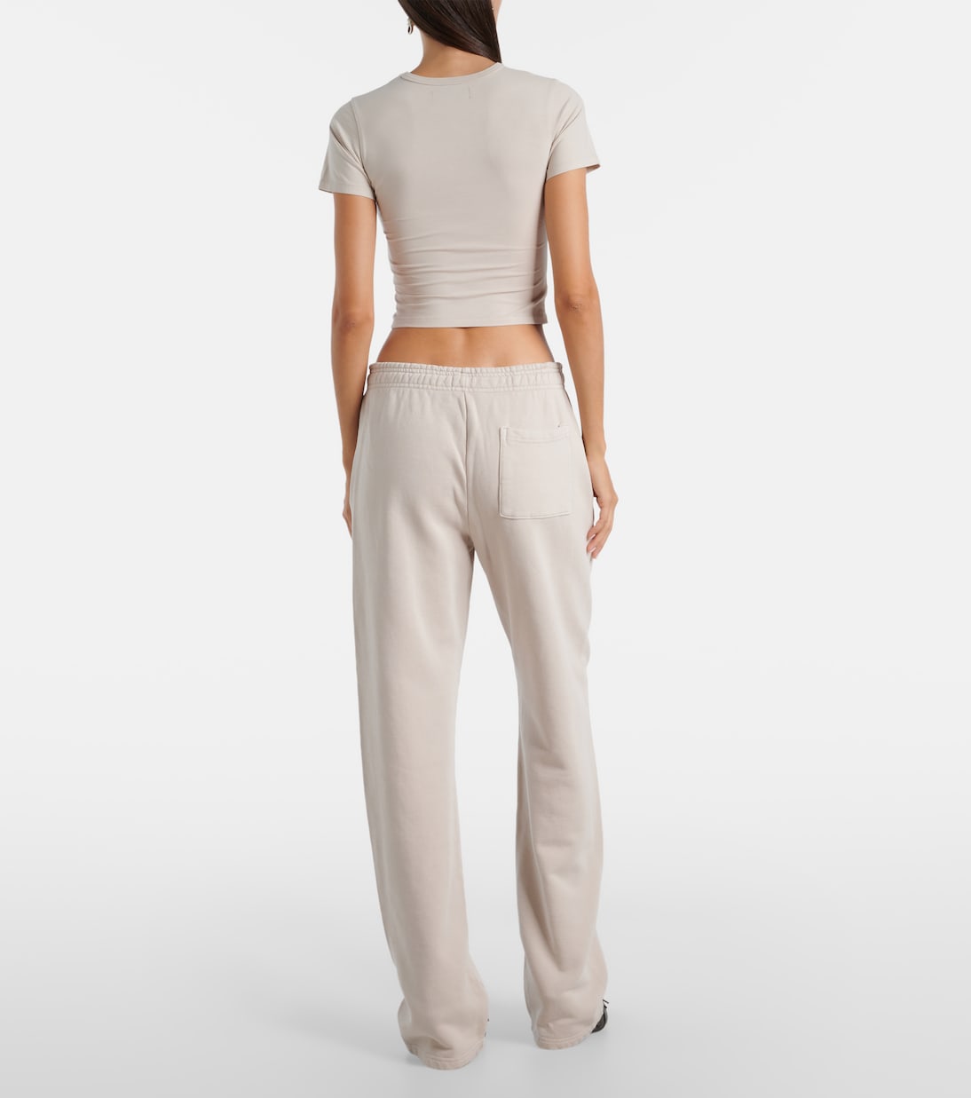 Micro cotton-blend T-shirt | Entire Studios