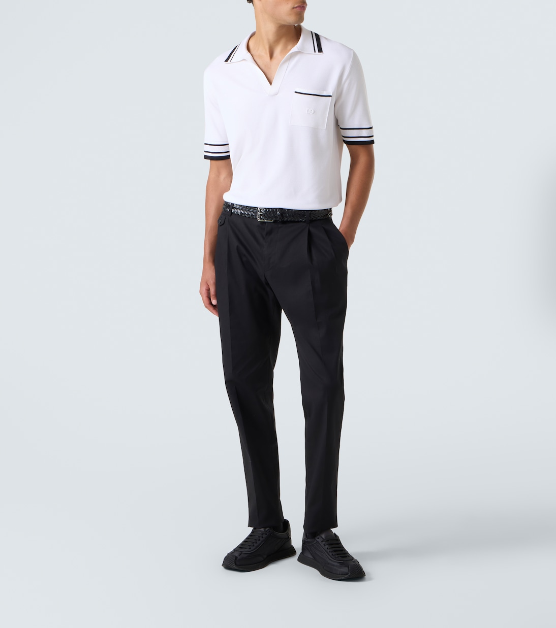 Gerade Hose aus Baumwolle | Dolce&Gabbana