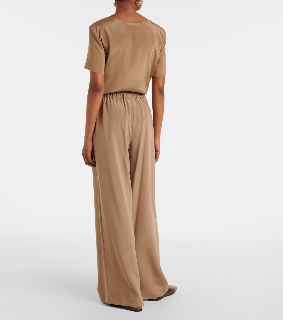 Bonn silk-blend wide-leg pants  | Max Mara