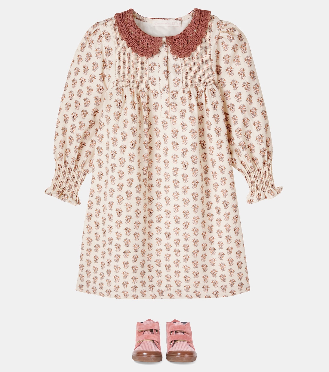 Loredana floral cotton dress | C'era Una Volta