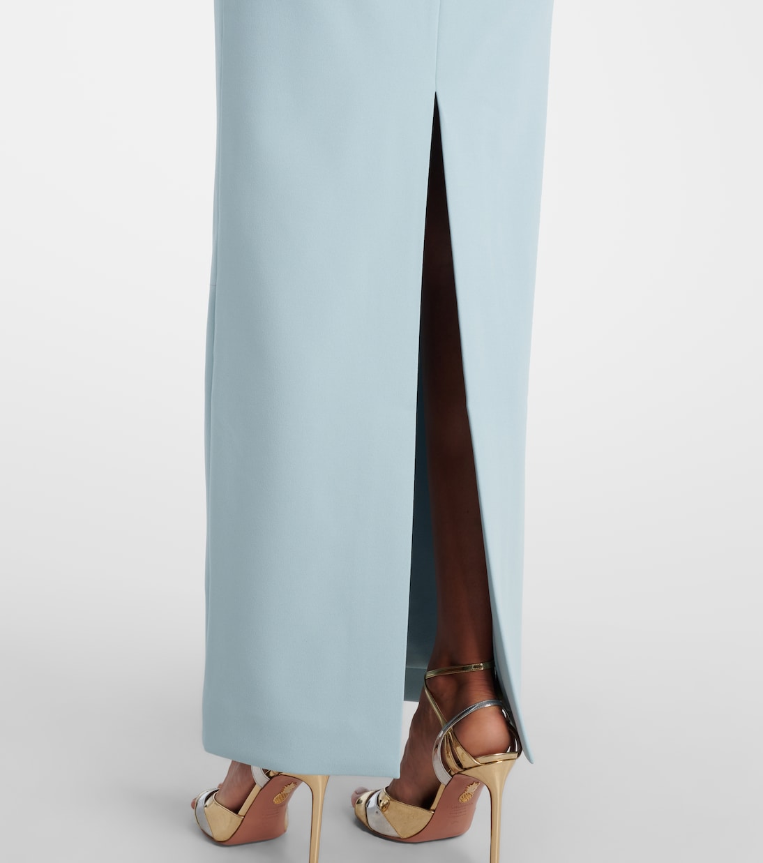 Kori satin-trimmed gown | Solace London