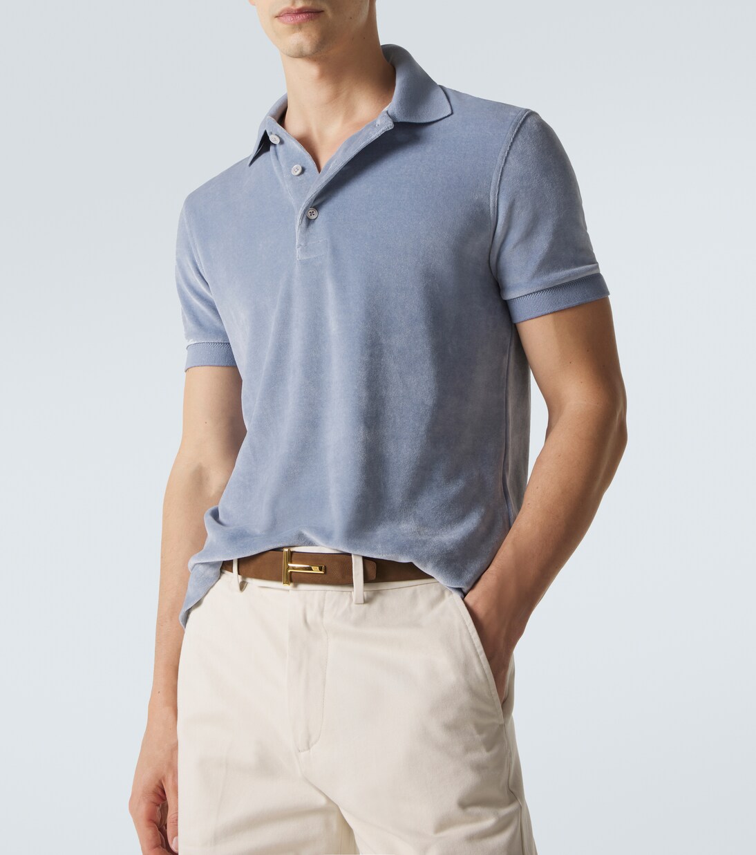 Velvet polo shirt | Tom Ford