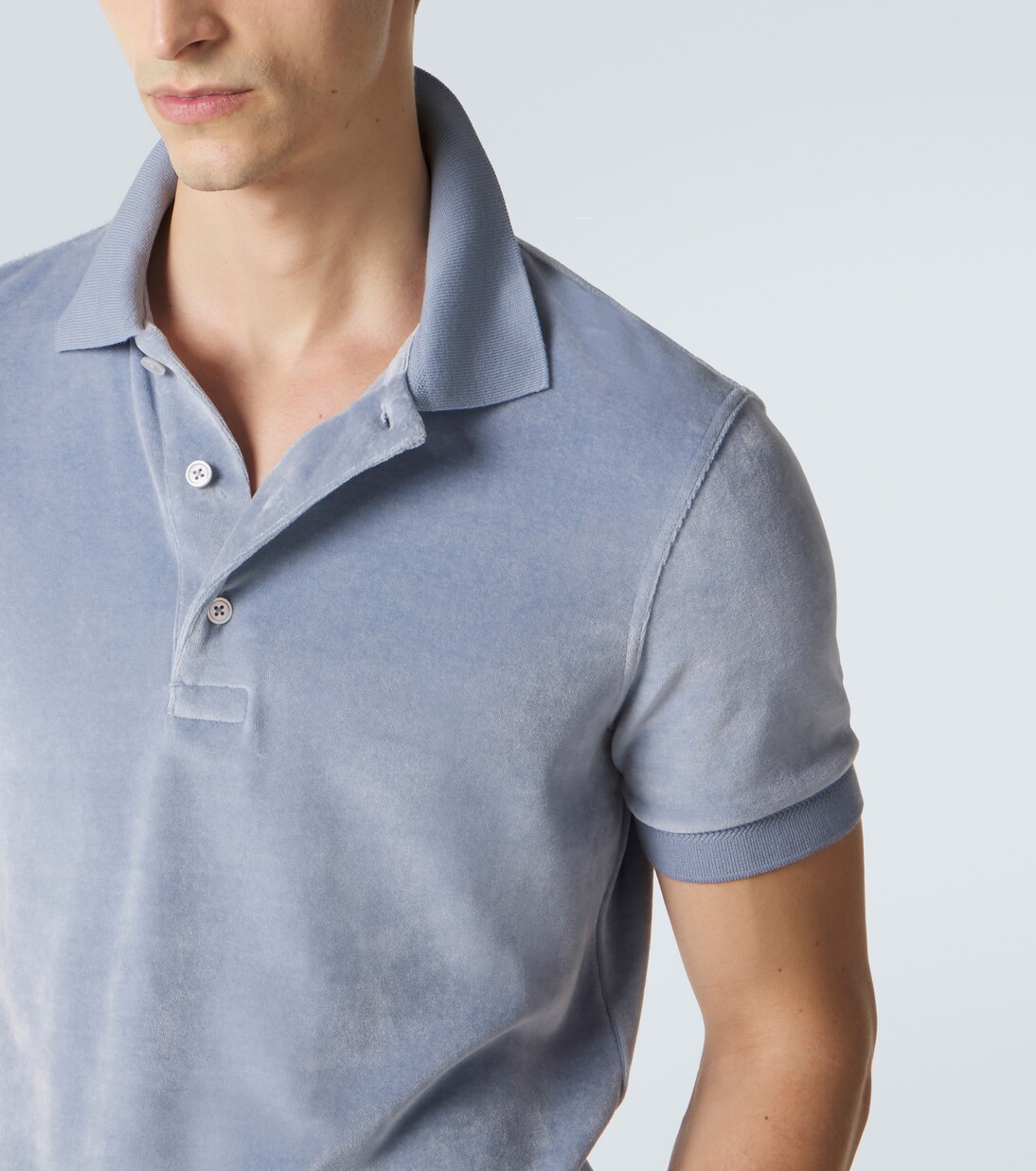 Velvet polo shirt | Tom Ford