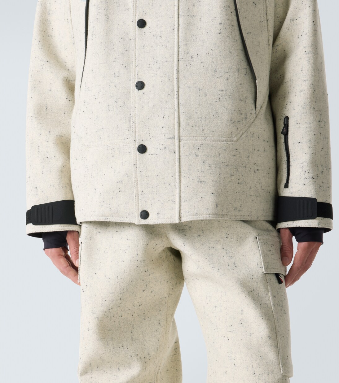 Chaqueta de esquí de plumas Marnaz de lana virgen | Moncler Grenoble