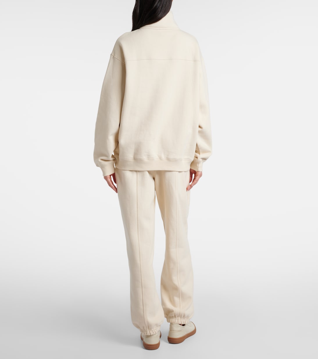 Hamilton Wren cotton half-zip sweatshirt | The Upside