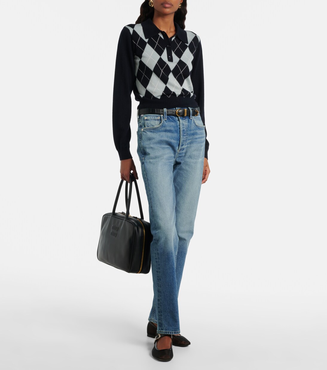 Blaine high-rise straight jeans | Citizens of Humanity