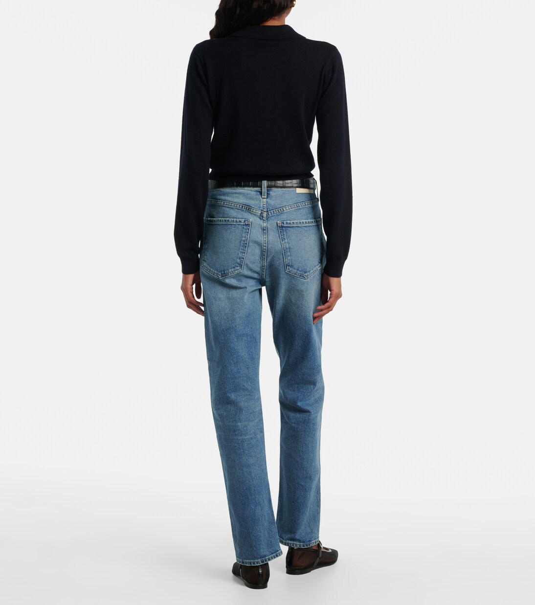 Blaine high-rise straight jeans | Citizens of Humanity