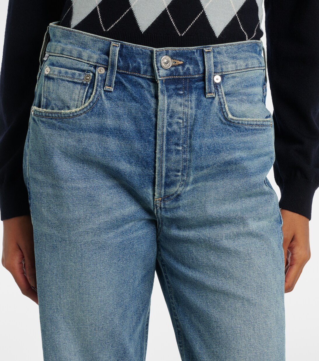 Blaine high-rise straight jeans | Citizens of Humanity