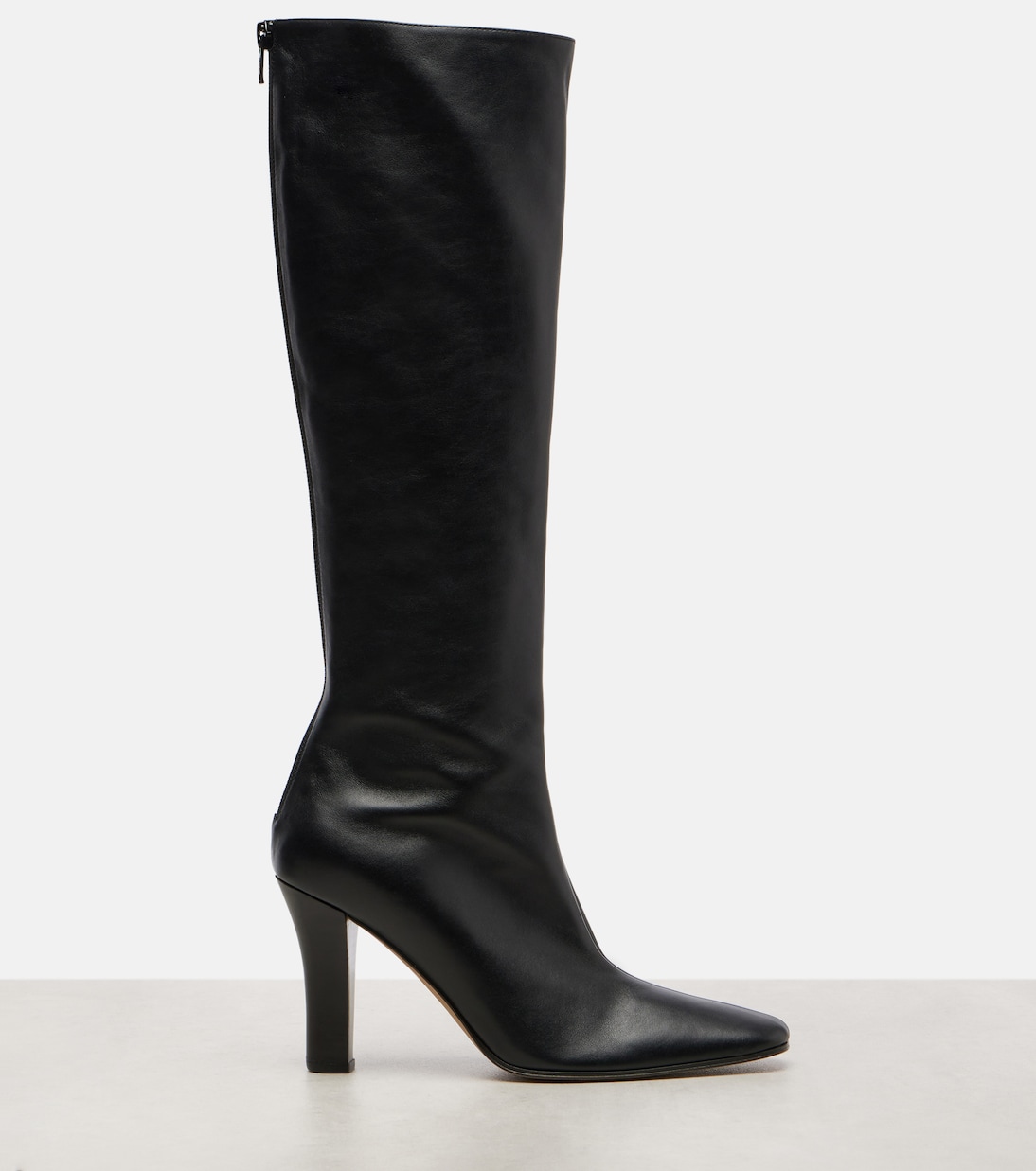 Mona leather knee-high boots | The Row